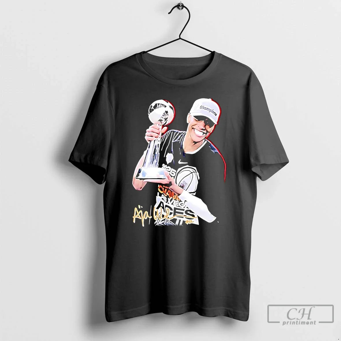 Classic Aja Wilson Las Vegas Aces Mvp Trophy T-Shirts, Hoodie, Sweatshirt - T-Shirt, Sweatshirt, Hoodie