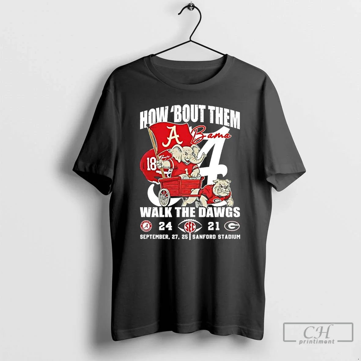 Classic Alabama 18 Beat Georgia 24 21 How Bout Them Walk Dawgs 2025 T-Shirts, Hoodie, Sweatshirt - T-Shirt, Sweatshirt, Hoodie