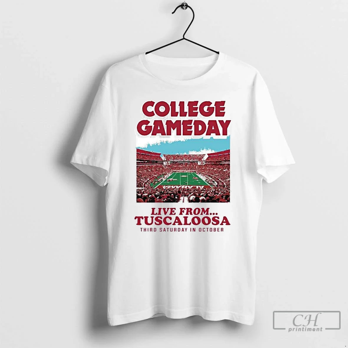 Classic Alabama Football 2025 College Gameday Live Tuscaloosa Al October 18th T-Shirts, Hoodie, Sweatshirt - T-Shirt, Sweatshirt, Hoodie