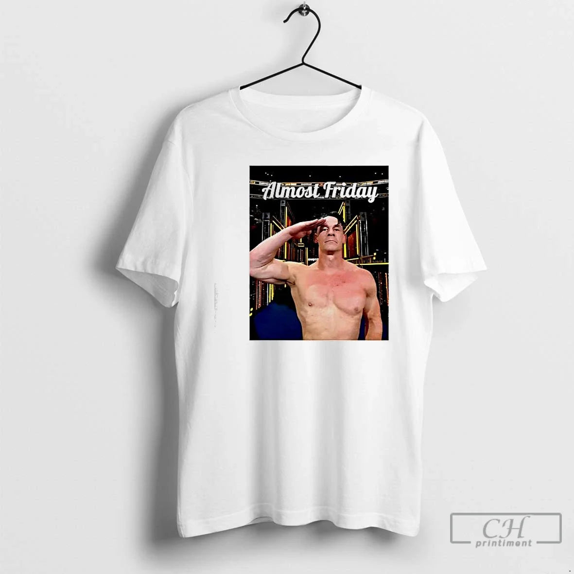 Classic Almost Friday John Cena Salute T-Shirts, Hoodie, Sweatshirt - T-Shirt, Sweatshirt, Hoodie