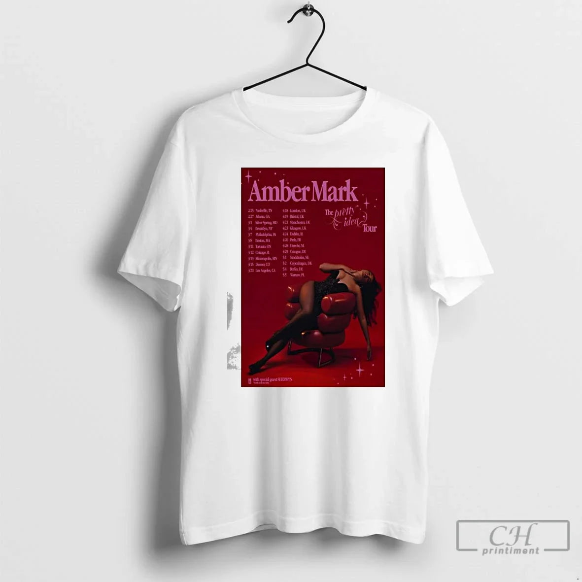 Classic Amber Mark Pretty Idea Tour 2026 T-Shirts, Hoodie, Sweatshirt - T-Shirt, Sweatshirt, Hoodie