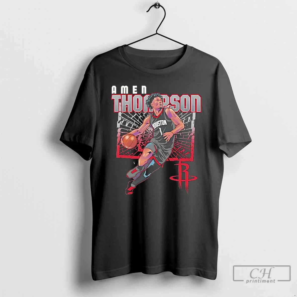 Classic Amen Thompson Backboard Shattering Houston Rockets T-Shirts, Hoodie, Sweatshirt - T-Shirt, Sweatshirt, Hoodie