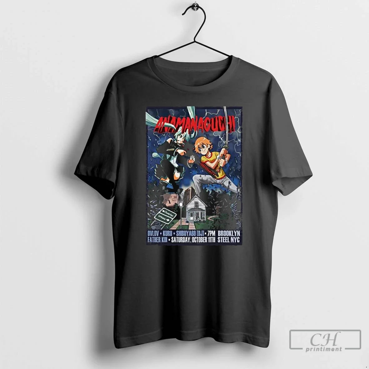 Classic Anamanaguchi October 11 2025 Brooklyn New York Long Sleve T-Shirts, Hoodie, Sweatshirt - T-Shirt, Sweatshirt, Hoodie