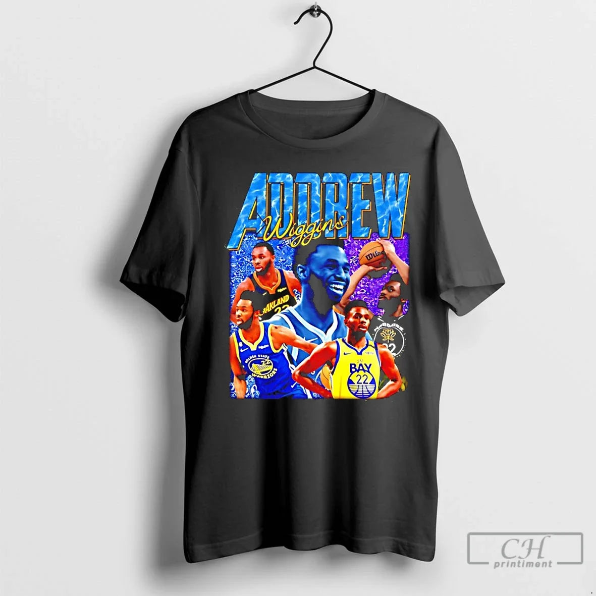 Classic Andrew Wiggins Golden State Warriors Picture Collage T-Shirts, Hoodie, Sweatshirt - T-Shirt, Sweatshirt, Hoodie