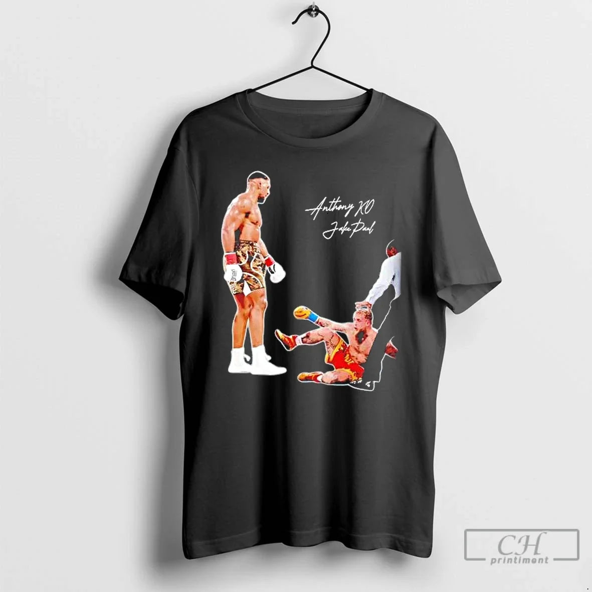 Classic Anthony Joshua Knockout Jake Paul T-Shirts, Hoodie, Sweatshirt - T-Shirt, Sweatshirt, Hoodie