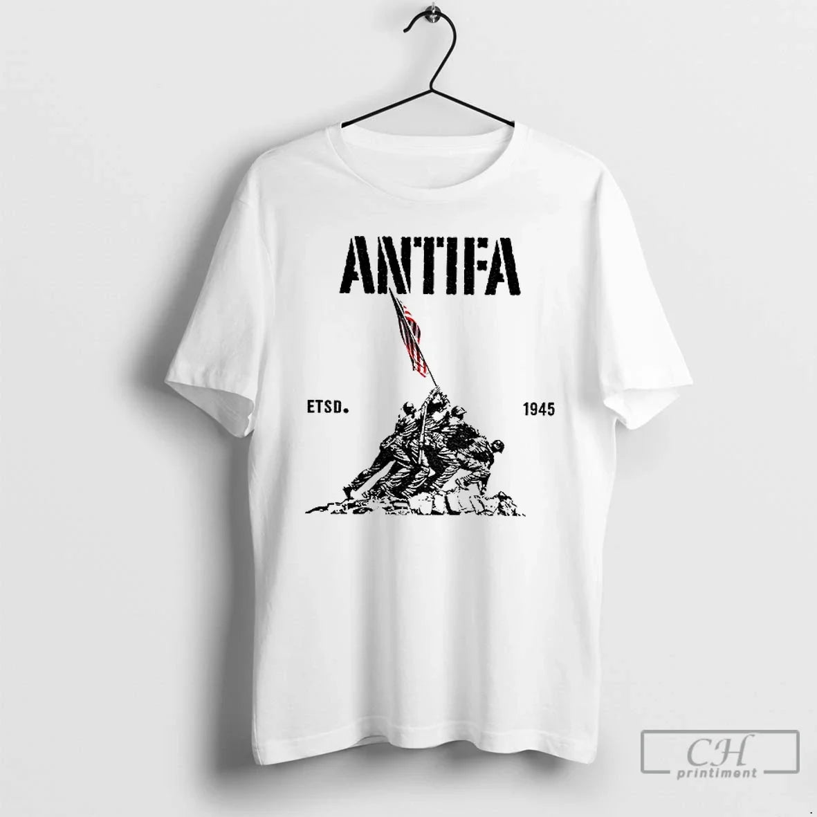 Classic Antifa Estd 1945 Pro Democracy Liberal Protest T-Shirts, Hoodie, Sweatshirt - T-Shirt, Sweatshirt, Hoodie