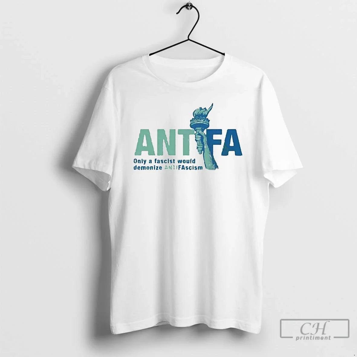 Classic Antifa Only Fascist Would Demonize Anti Fascism T-Shirts, Hoodie, Sweatshirt - T-Shirt, Sweatshirt, Hoodie