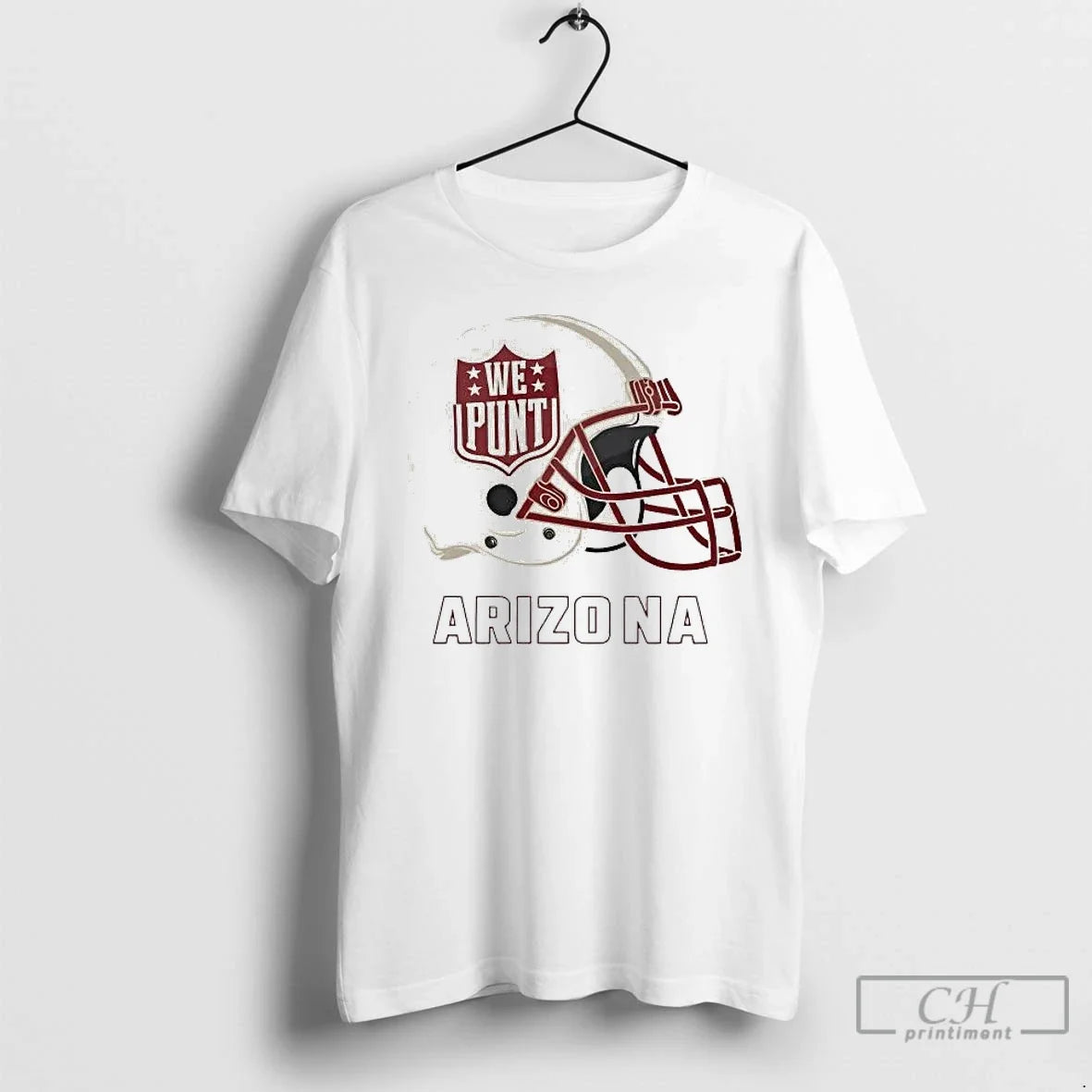 Classic Arizona Cardinals Helmet We Punt T-Shirts, Hoodie, Sweatshirt - T-Shirt, Sweatshirt, Hoodie