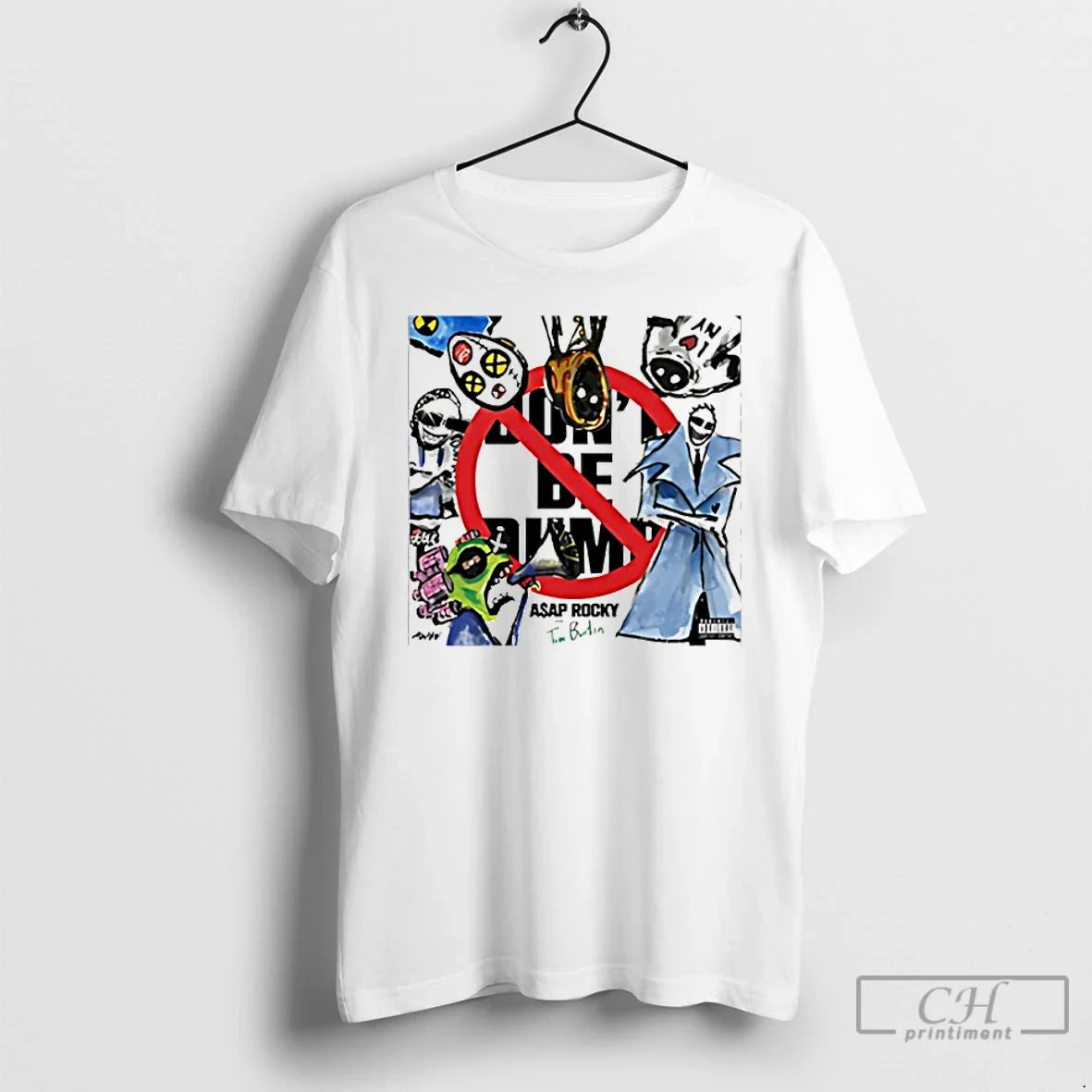 Classic Asap Rocky Dont Be Dumb Cover T-Shirts, Hoodie, Sweatshirt - T-Shirt, Sweatshirt, Hoodie