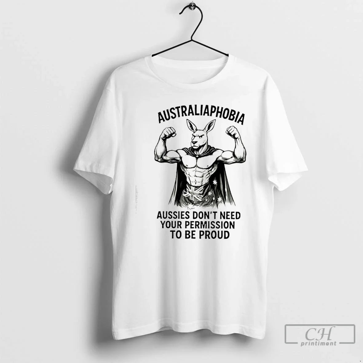 Classic Australiaphobia Aussies Dont Need Your Permission Be Proud Kangaroo Australian Flag T-Shirts, Hoodie, Sweatshirt - T-Shirt, Sweatshirt, Hoodie