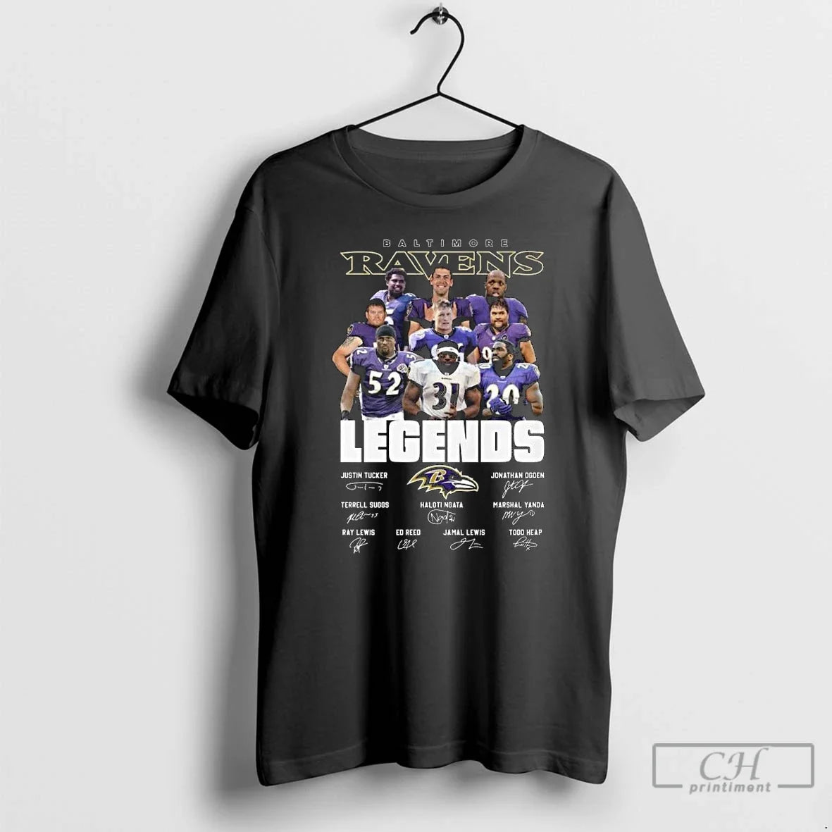 Classic Baltimore Ravens Legends Players Signatures 2025 Long Sleve T-Shirts, Hoodie, Sweatshirt - T-Shirt, Sweatshirt, Hoodie