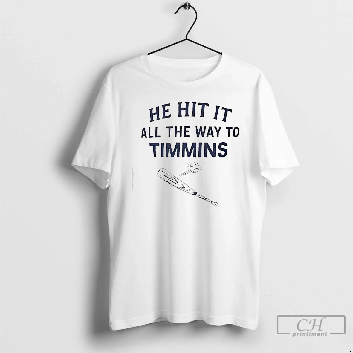 Classic Baseball Bat He Hit All Way Timmins T-Shirts, Hoodie, Sweatshirt - T-Shirt, Sweatshirt, Hoodie