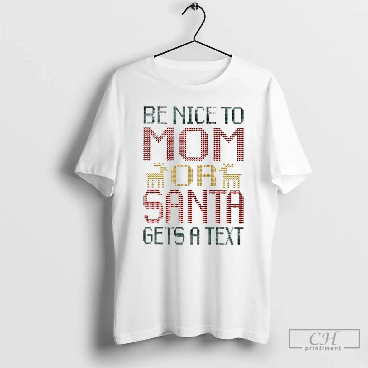 Classic Be Nice Mom Santa Gets Text T-Shirts, Hoodie, Sweatshirt - T-Shirt, Sweatshirt, Hoodie