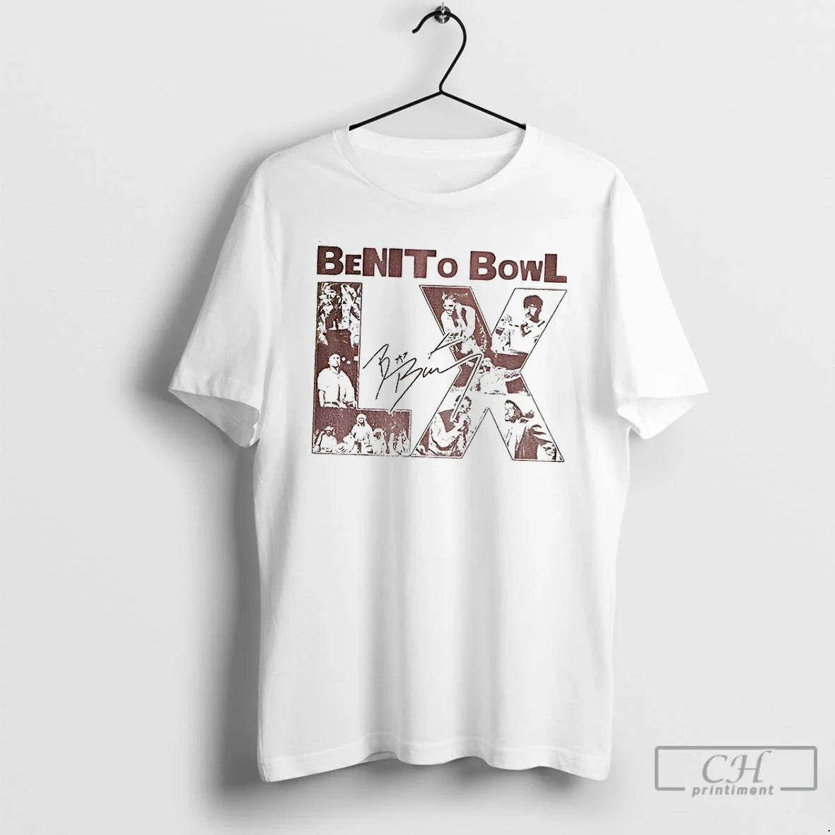 Classic Benito Bowl 2026 Football Lix Bad Bunny Signature T-Shirts, Hoodie, Sweatshirt - T-Shirt, Sweatshirt, Hoodie