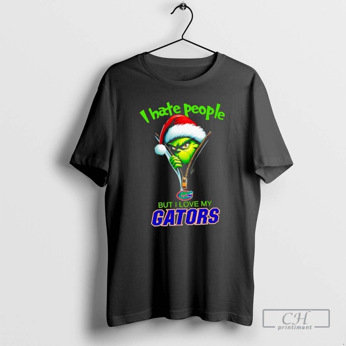 Classic Best Grinch I Hate People But I Love My Florida Gators Merry T-Shirts, Hoodie, Sweatshirt - T-Shirt, Sweatshirt, Hoodie