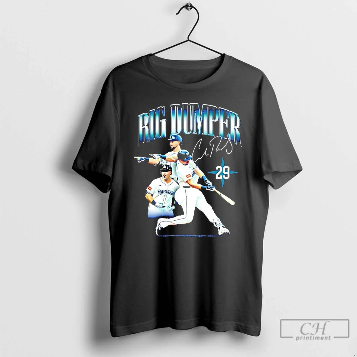 Classic Big Dumper Cal Raleigh Seattle Mariners T-Shirts, Hoodie, Sweatshirt - T-Shirt, Sweatshirt, Hoodie