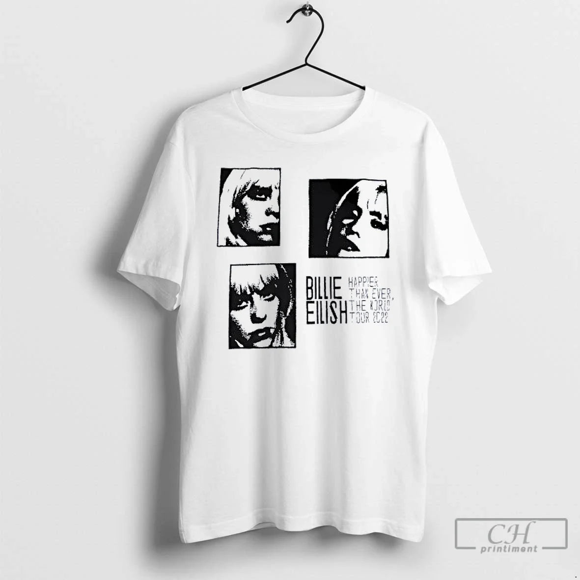 Classic Billie Eilish Happier Than Ever World Tour 2022 T-Shirts, Hoodie, Sweatshirt - T-Shirt, Sweatshirt, Hoodie