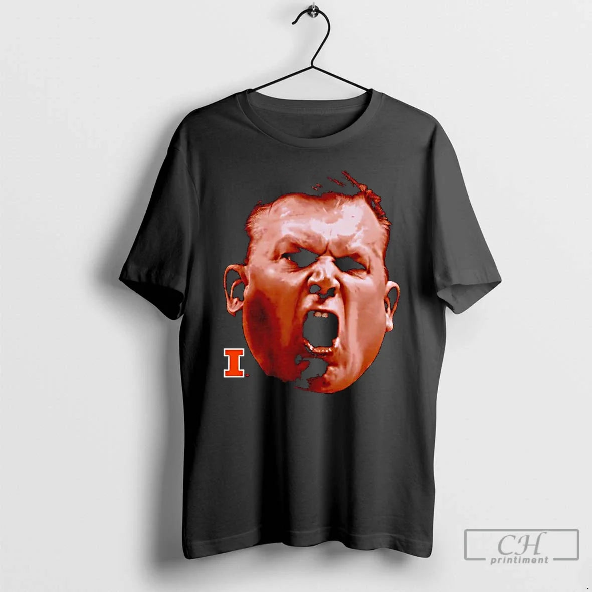 Classic Brad Underwood Big Face Coach Illinois Fighting Illini Basketball T-Shirts, Hoodie, Sweatshirt - T-Shirt, Sweatshirt, Hoodie