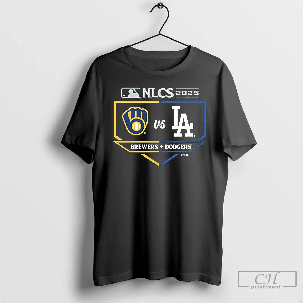 Classic Brewers Vs Dodgers 2025 Nlcs Matchup Batters Box T-Shirts, Hoodie, Sweatshirt - T-Shirt, Sweatshirt, Hoodie