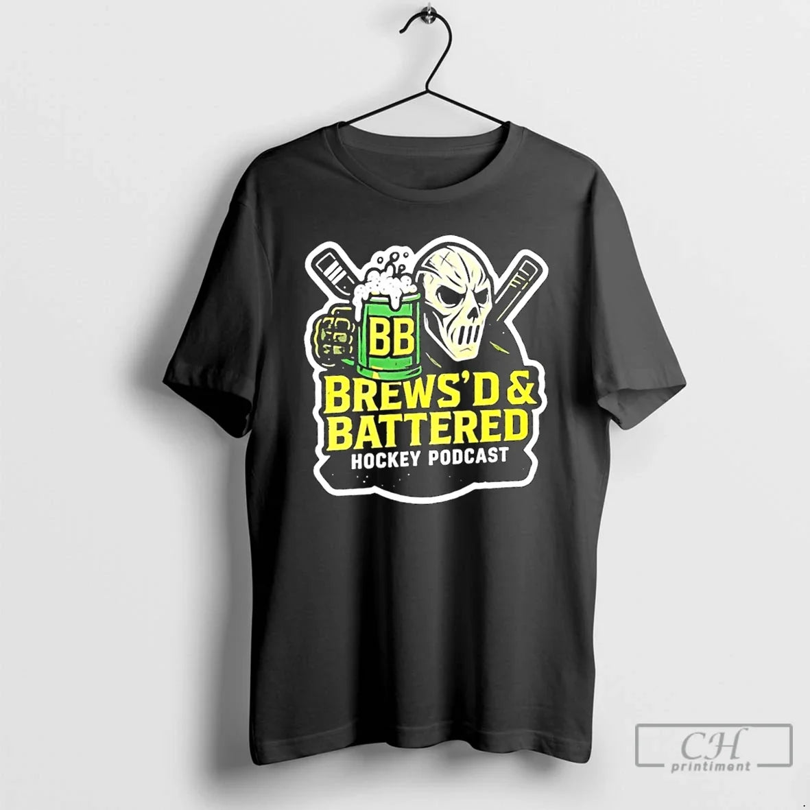 Classic Brewsd Battered Hockey Podcast T-Shirts, Hoodie, Sweatshirt - T-Shirt, Sweatshirt, Hoodie