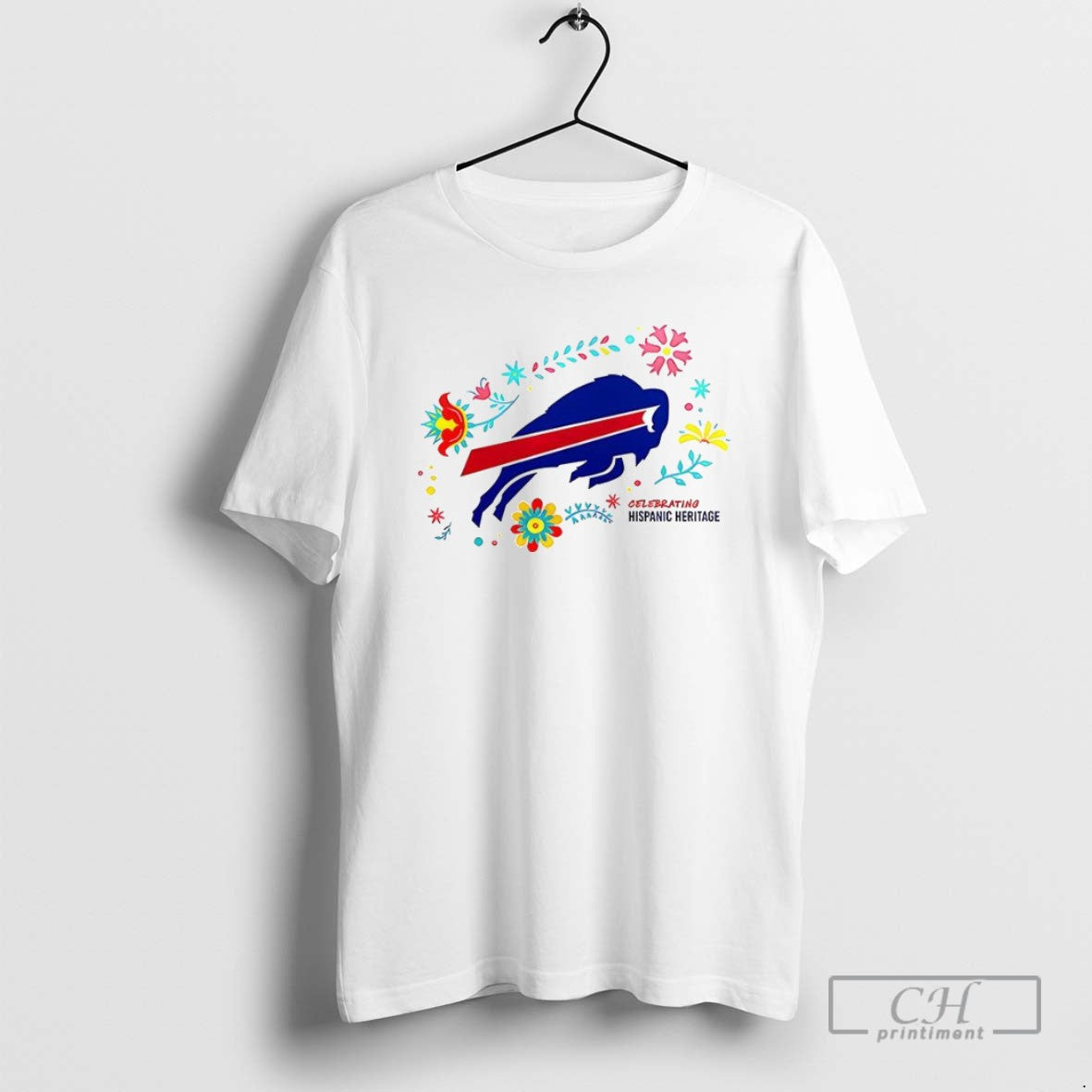 Classic Buffalo Bill X Hispanic Heritage 2025 Two Sided Mugs T-Shirts, Hoodie, Sweatshirt - T-Shirt, Sweatshirt, Hoodie