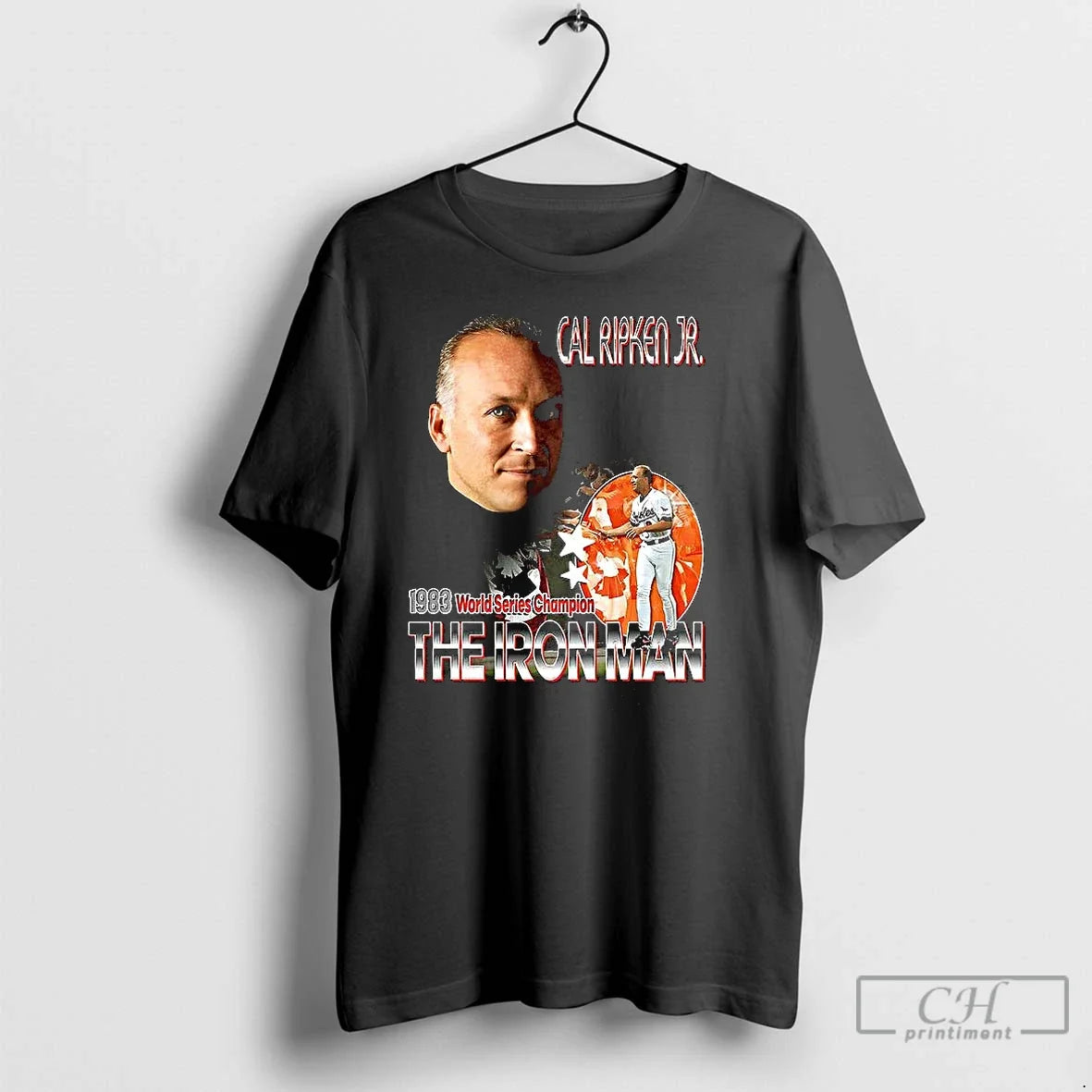 Classic Cal Ripken Jr 1983 World Champion Iron Man T-Shirts, Hoodie, Sweatshirt - T-Shirt, Sweatshirt, Hoodie