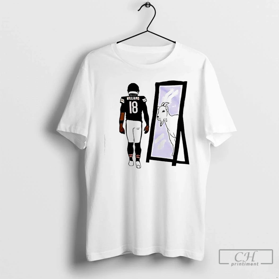 Classic Caleb Williams Mirror Goat T-Shirts, Hoodie, Sweatshirt - T-Shirt, Sweatshirt, Hoodie