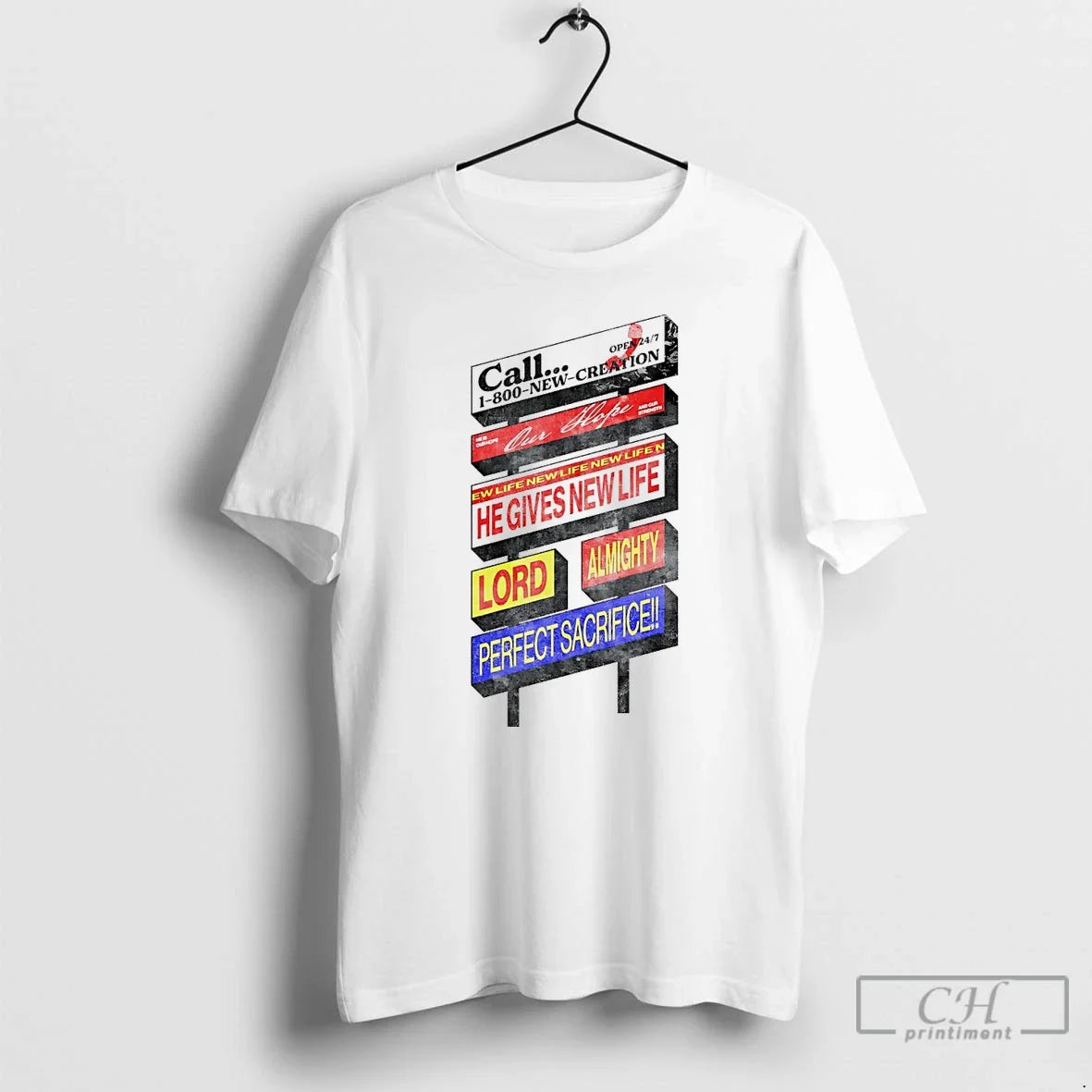 Classic Call 1 800 New Creation Our Hope White T-Shirts, Hoodie, Sweatshirt - T-Shirt, Sweatshirt, Hoodie
