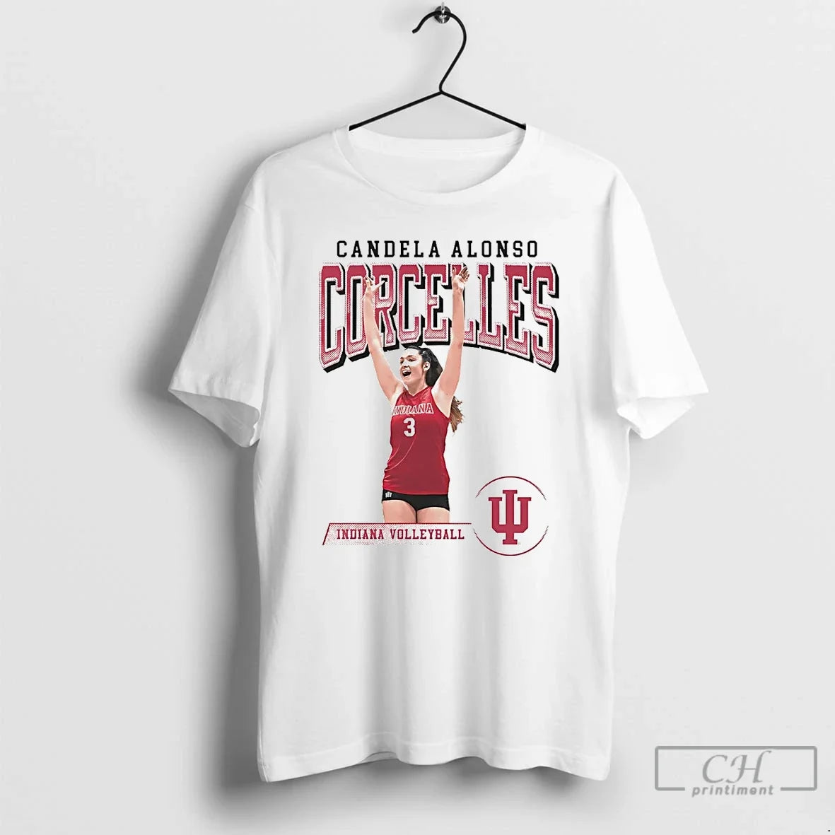 Classic Candela Alonso Corcelles Celebration Indiana Volleyball T-Shirts, Hoodie, Sweatshirt - T-Shirt, Sweatshirt, Hoodie