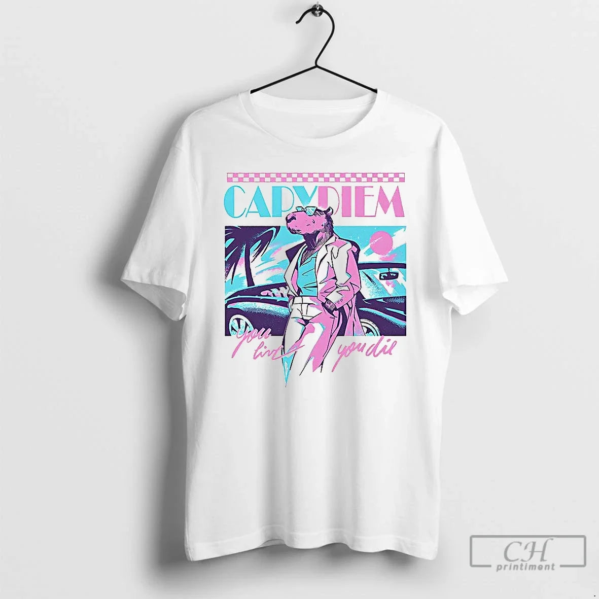 Classic Carpe Diem Capydiem Capybara You Live You Dil T-Shirts, Hoodie, Sweatshirt - T-Shirt, Sweatshirt, Hoodie