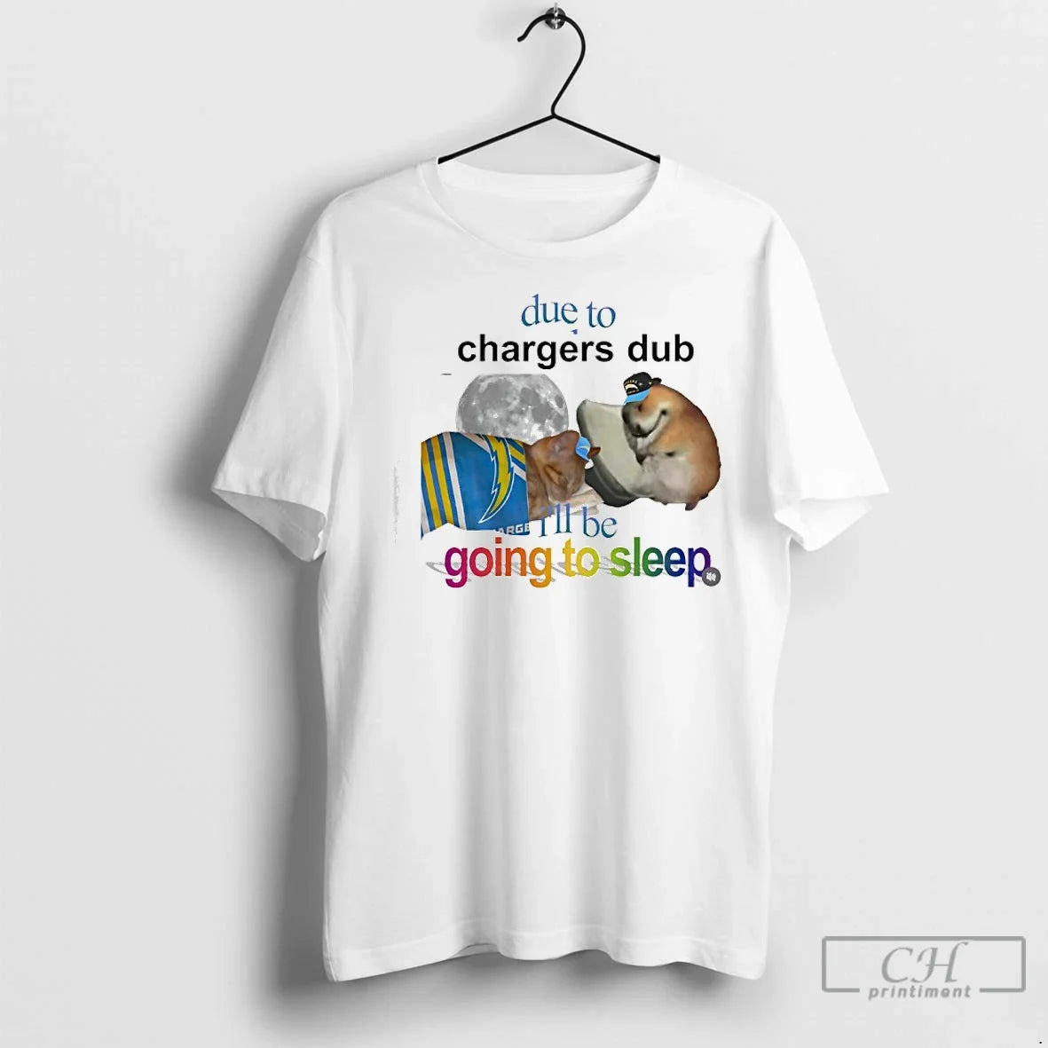 Classic Cat Due Chargers Dub Ill Be Going Sleep T-Shirts, Hoodie, Sweatshirt - T-Shirt, Sweatshirt, Hoodie