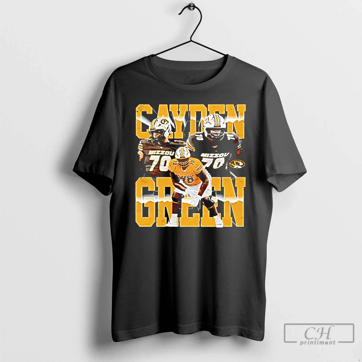 Classic Cayden Green Mizzou Tigers Player Collage T-Shirts, Hoodie, Sweatshirt - T-Shirt, Sweatshirt, Hoodie