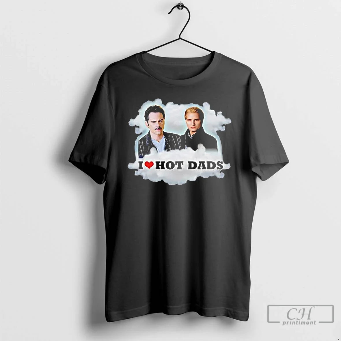 Classic Charlie Swan Carlisle Cullen I Love Hot Dads T-Shirts, Hoodie, Sweatshirt - T-Shirt, Sweatshirt, Hoodie