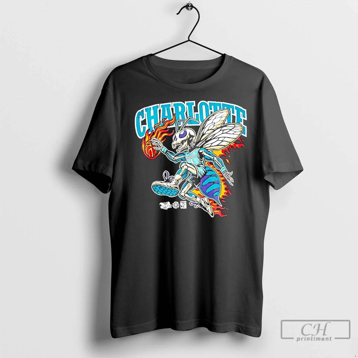 Classic Charlotte Hornets Fire T-Shirts, Hoodie, Sweatshirt - T-Shirt, Sweatshirt, Hoodie