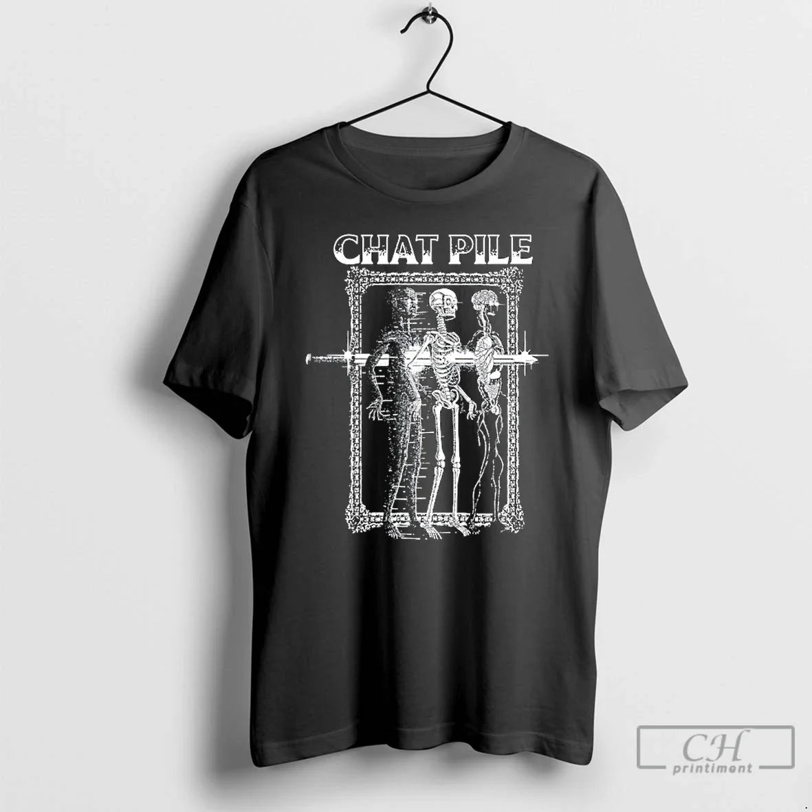 Classic Chat Pile Sword Skeleton T-Shirts, Hoodie, Sweatshirt - T-Shirt, Sweatshirt, Hoodie