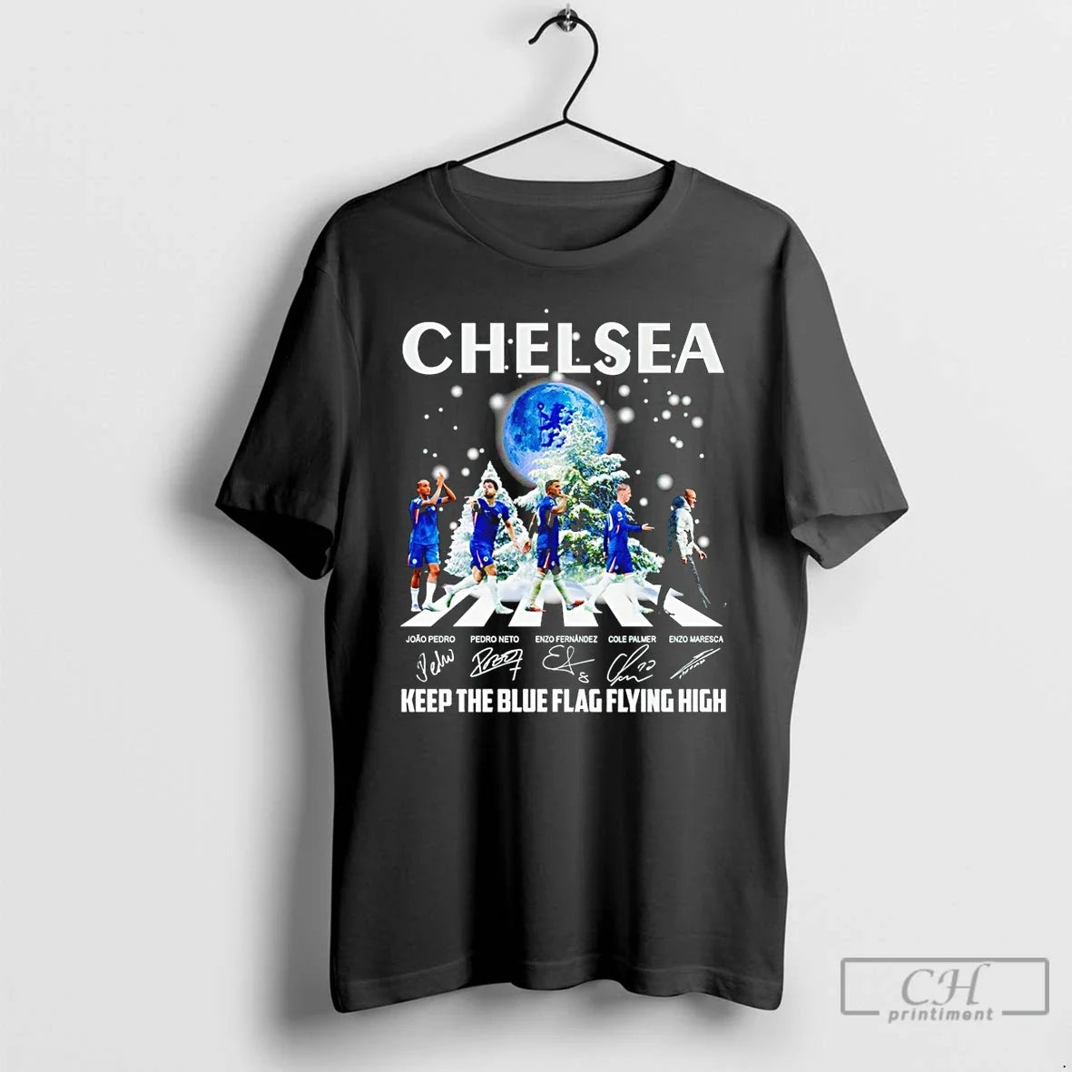 Classic Chelsea Fc Keep Blue Flag Flying High Signature Abbey Road T-Shirts, Hoodie, Sweatshirt - T-Shirt, Sweatshirt, Hoodie
