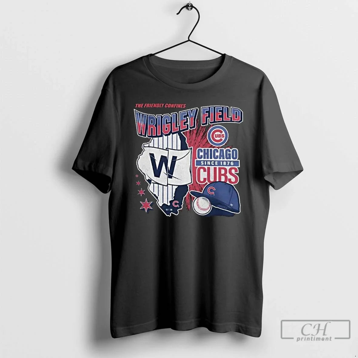 Classic Chicago Cubs Friendly Confines Wrigley Field Long Sleve T-Shirts, Hoodie, Sweatshirt - T-Shirt, Sweatshirt, Hoodie