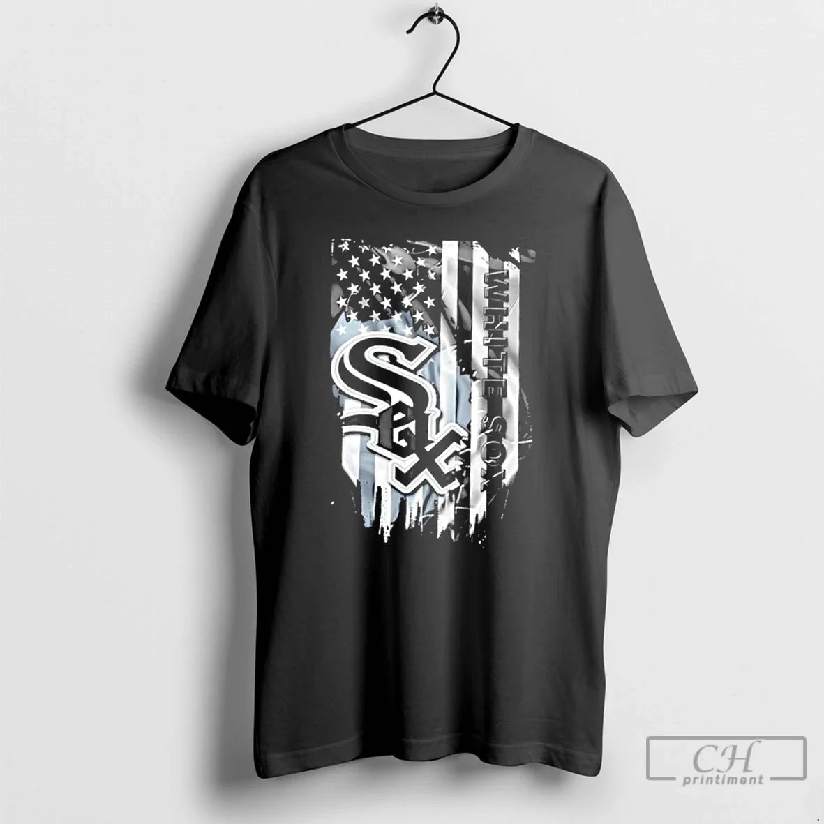 Classic Chicago White Sox Baseball X American Flag T-Shirts, Hoodie, Sweatshirt - T-Shirt, Sweatshirt, Hoodie