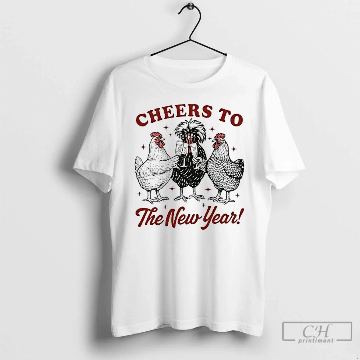Classic Chicken Cheers New Year T-Shirts, Hoodie, Sweatshirt - T-Shirt, Sweatshirt, Hoodie