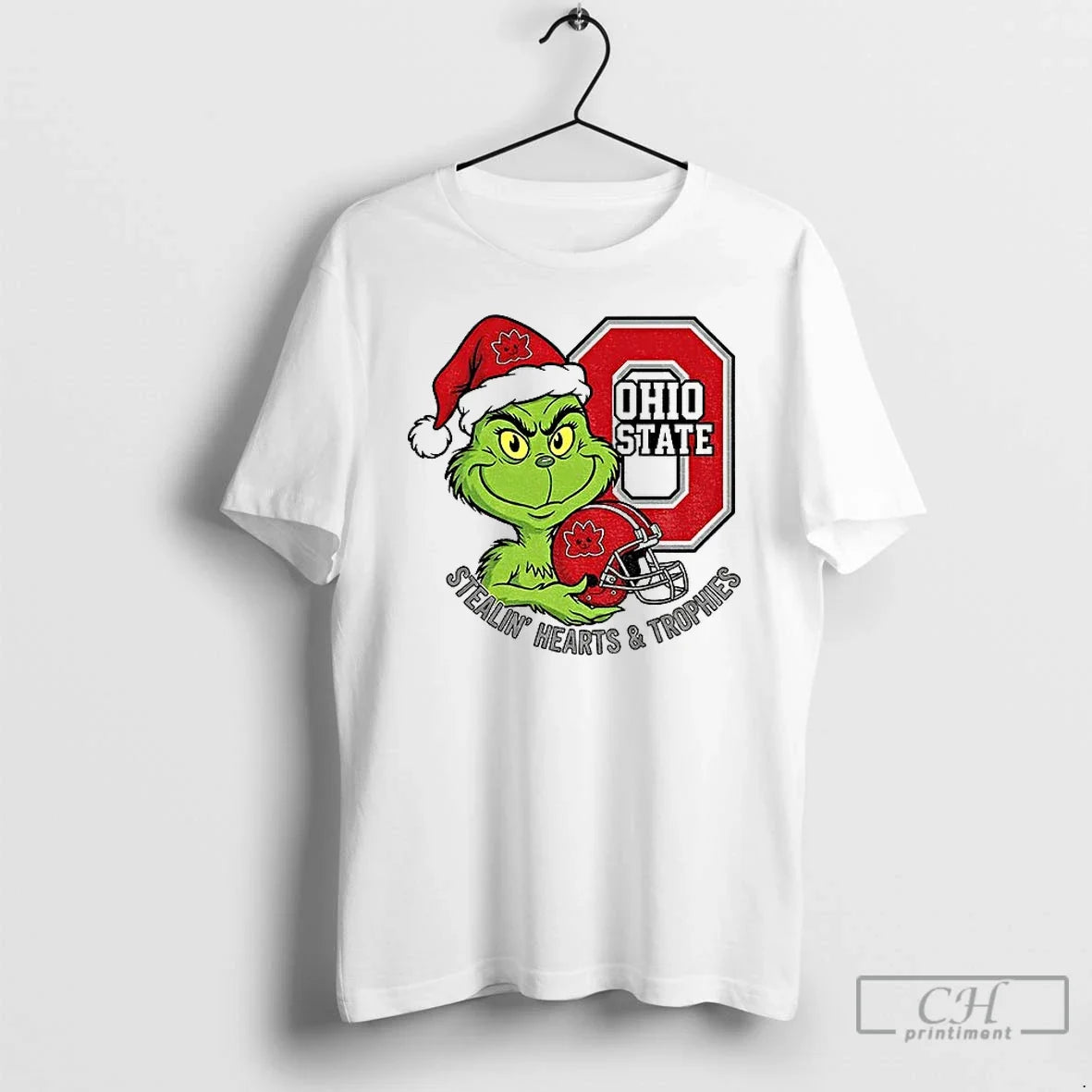 Classic Grinch Inspired Ohio State Stealin Hearts Trophies T-Shirts, Hoodie, Sweatshirt - T-Shirt, Sweatshirt, Hoodie