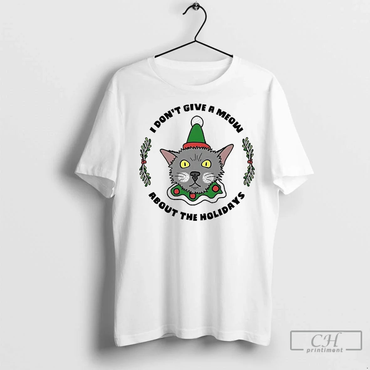 Classic Chupie Chupacabra I Dont Give Meow About Holidays T-Shirts, Hoodie, Sweatshirt - T-Shirt, Sweatshirt, Hoodie