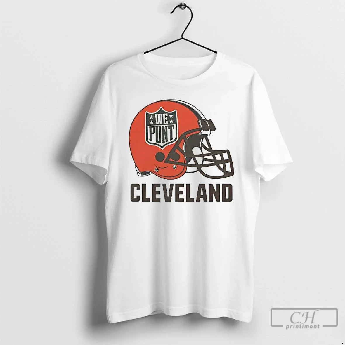 Classic Cleveland Browns Helmet We Punt T-Shirts, Hoodie, Sweatshirt - T-Shirt, Sweatshirt, Hoodie