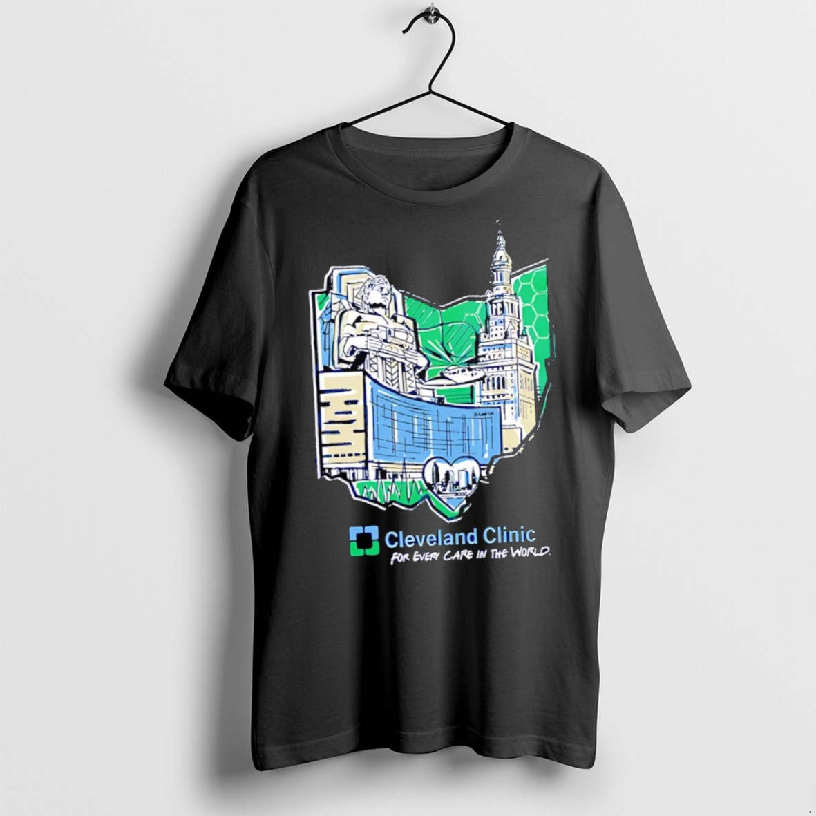 Classic Cleveland Clinic Ohio Every Care World T-Shirts, Hoodie, Sweatshirt - T-Shirt, Sweatshirt, Hoodie