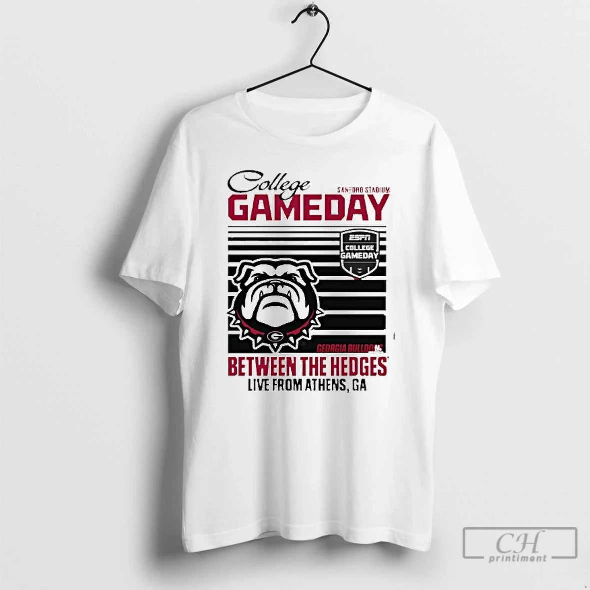 Classic College Gameday 2025 Georgia Bulldogs Between Hedges T-Shirts, Hoodie, Sweatshirt - T-Shirt, Sweatshirt, Hoodie