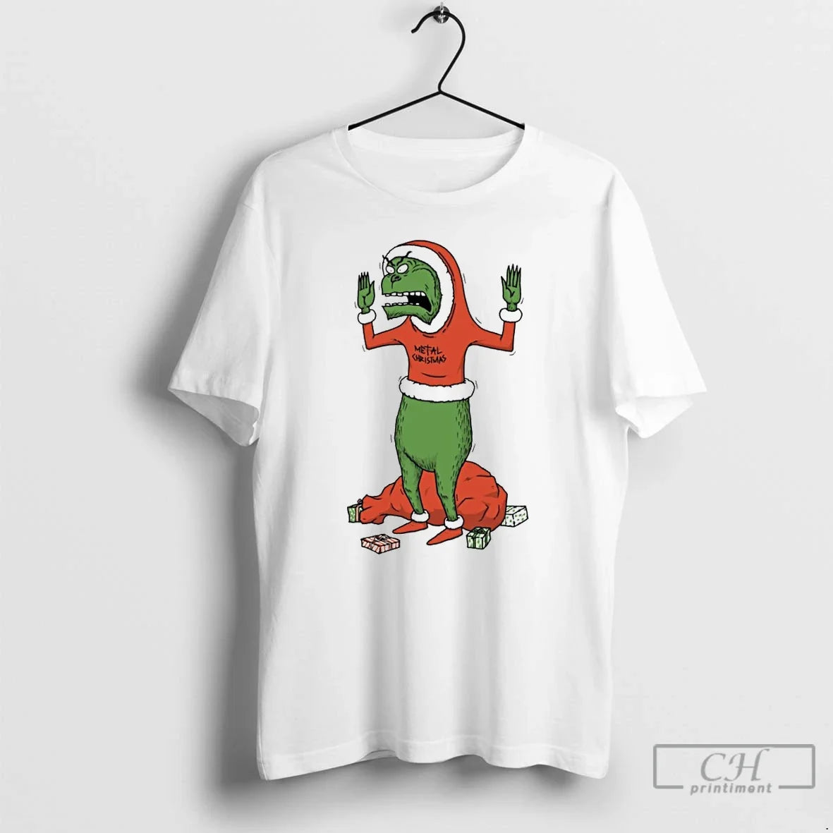 Classic Cornholio X Grinch How Grinch Stole Beavis Butt Head White T-Shirts, Hoodie, Sweatshirt - T-Shirt, Sweatshirt, Hoodie
