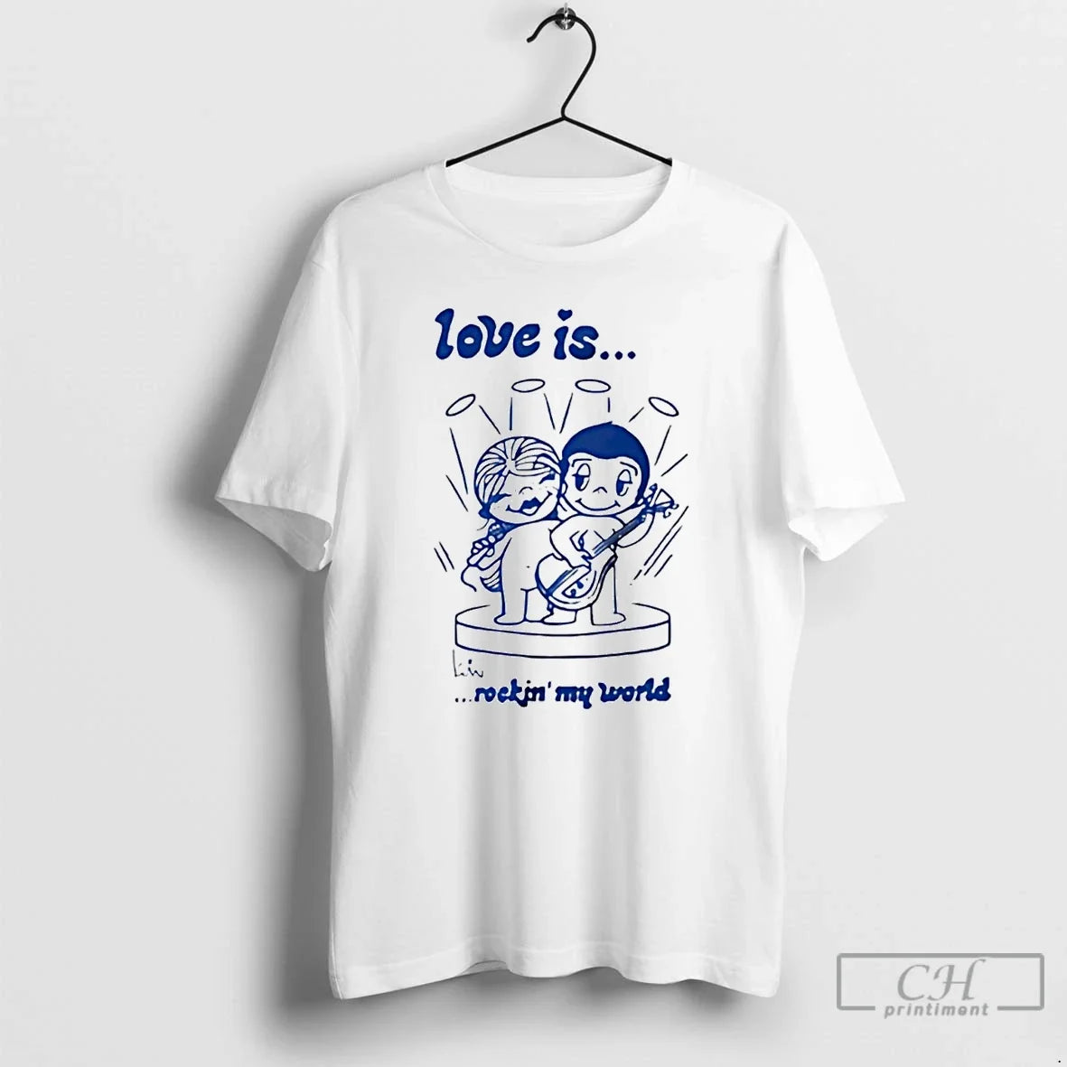 Classic Couple Love Is Rockin My World T-Shirts, Hoodie, Sweatshirt - T-Shirt, Sweatshirt, Hoodie