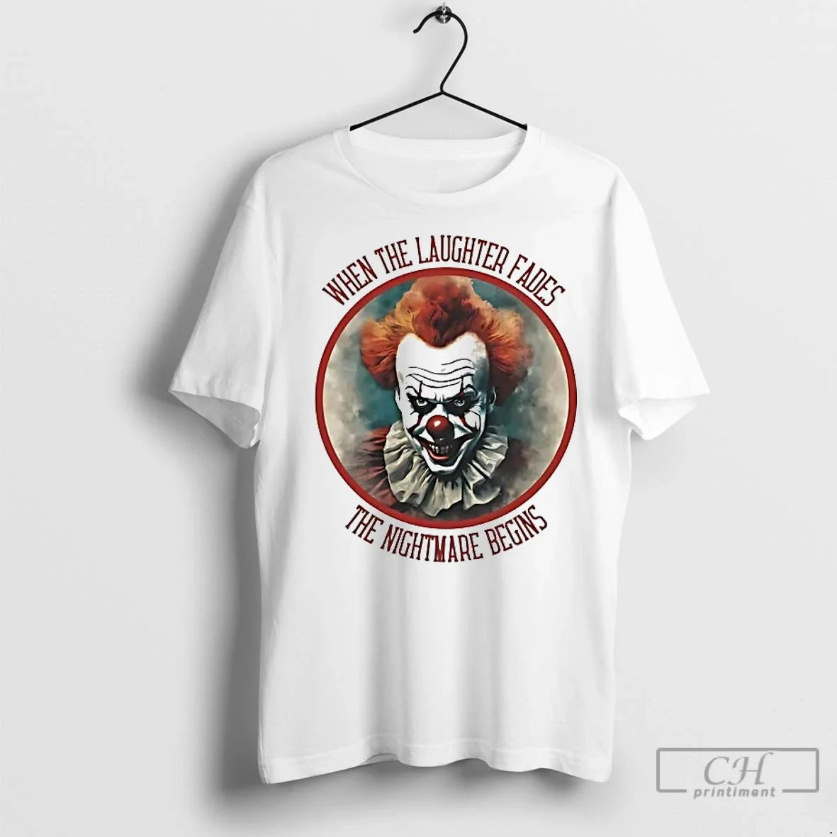 Classic Crackles Clown When Laughter Fades Nightmare Begins T-Shirts, Hoodie, Sweatshirt - T-Shirt, Sweatshirt, Hoodie