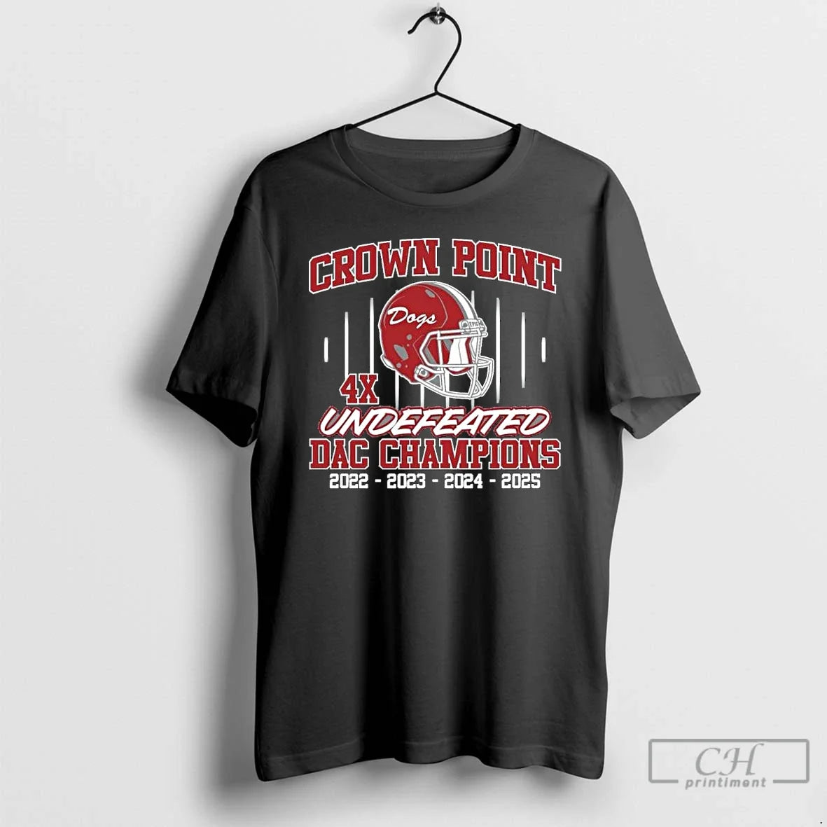 Classic Crown Point Bulldogs 4x Undefeated Dac Champions T-Shirts, Hoodie, Sweatshirt - T-Shirt, Sweatshirt, Hoodie
