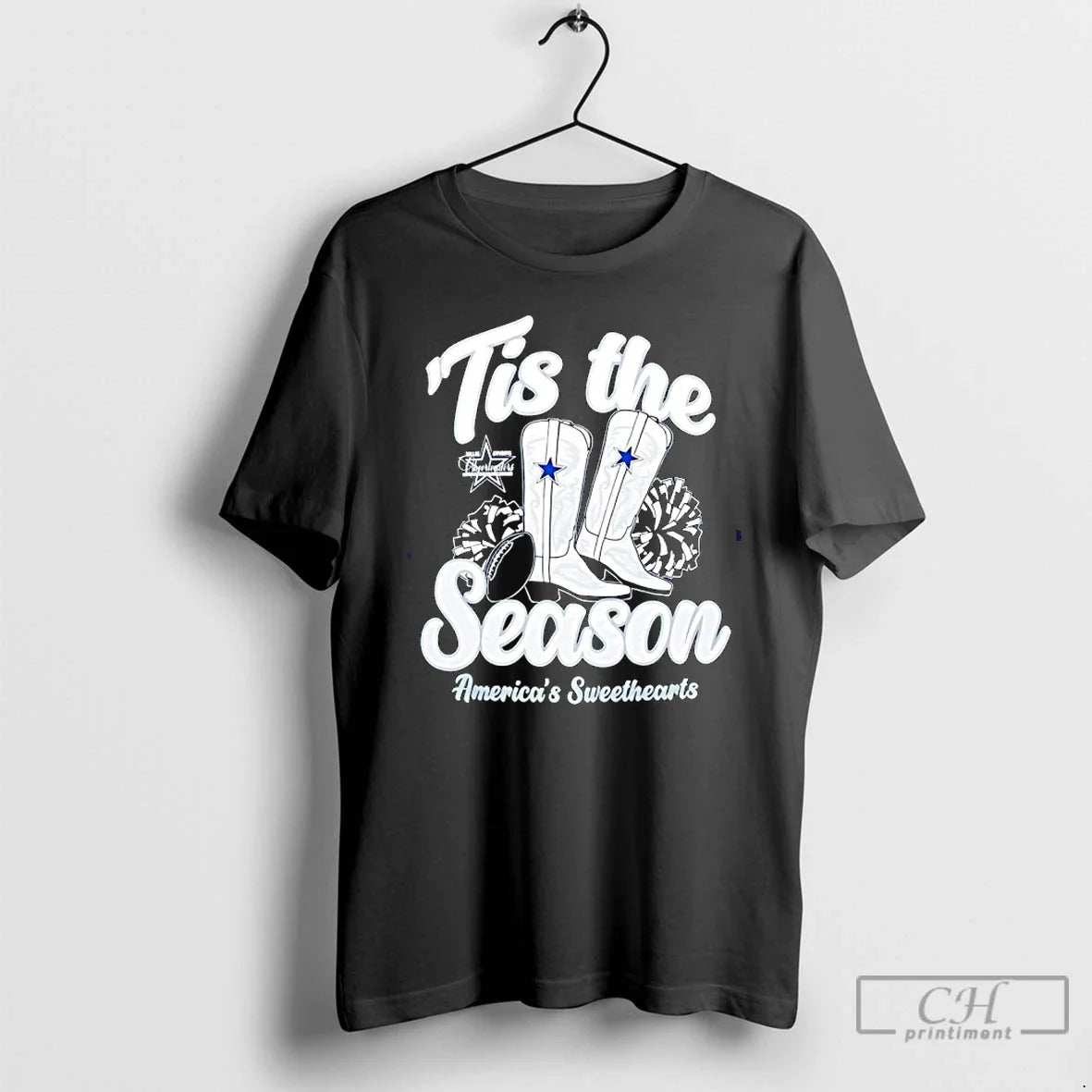 Classic Dallas Cowboys Tis Season Boots Americas Sweethearts T-Shirts, Hoodie, Sweatshirt - T-Shirt, Sweatshirt, Hoodie
