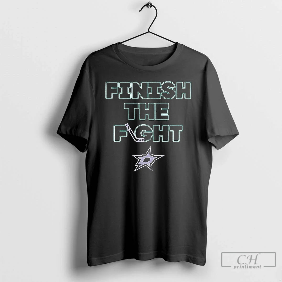 Classic Dallas Stars Hockey Finish Fight Nhl 2025 Logo T-Shirts, Hoodie, Sweatshirt - T-Shirt, Sweatshirt, Hoodie
